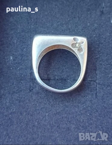 Винтидж / Два различни броя / Масивен сребърен пръстен проба 925 Житен клас от СБХ , снимка 13 - Пръстени - 45261581
