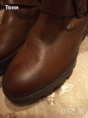 Buffalo London Нови Дамски Боти Изцяло от Естествена Кожа 38 , снимка 4 - Дамски боти - 52932024
