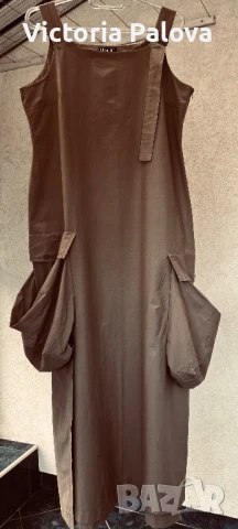 Атрактивна рокля с джобове Германия, снимка 2 - Рокли - 51237982