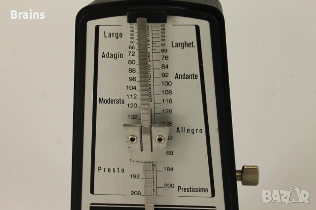 1960's WITTNER TAKTELL JUNIOR Немски Механичен Метроном Бакелит, снимка 3 - Антикварни и старинни предмети - 53685543