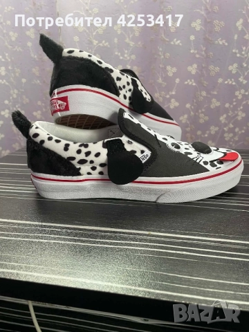 Детски кецове Vans, 101 далматинци, снимка 3 - Детски маратонки - 52467658