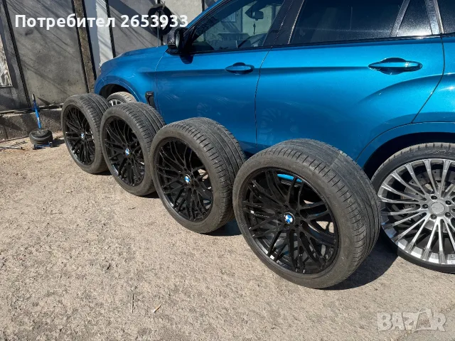 BMW X5 X6 оригинални джанти Breyton Race GTR 21 цола със спорт пакет гуми Pirelli P Zero