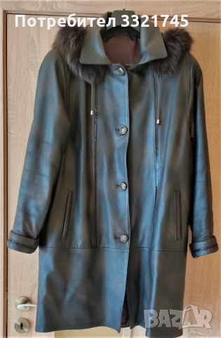 Дамско манто – яке от естествена кожа. Хит промоционална цена!!!