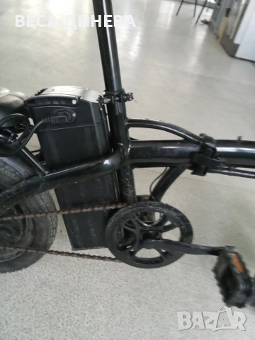 продавам мини сгъваемо ел колело 14 инча, снимка 5 - Велосипеди - 53393778