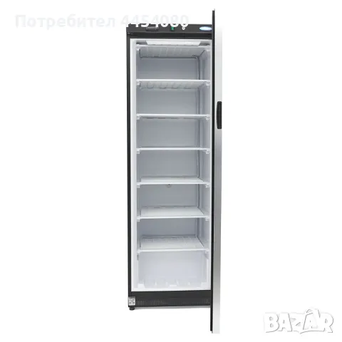Вертикален фризер със стъклена врата – 349 литра, -18°C до -22°C, снимка 3 - Хладилни витрини и фризери - 50398086