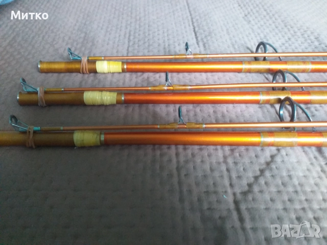  Пръчки плътно фибростъкло 2,70м с макари, снимка 11 - Въдици - 51100633