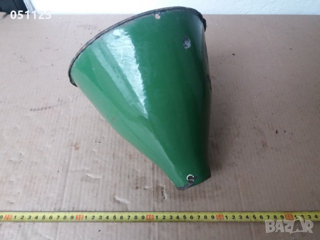 емайлирана соц. винтидж лампа, снимка 4 - Антикварни и старинни предмети - 35770406