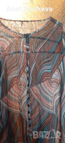 Дамска блуза Лятна с рисунак фигури , снимка 1 - Ризи - 41697960