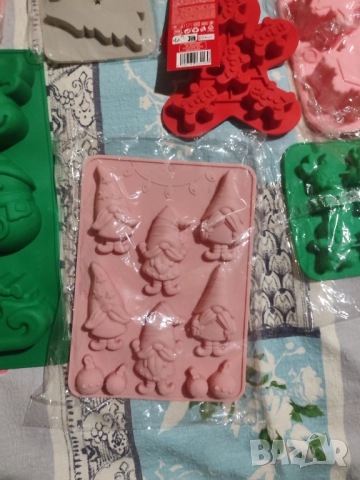 Коледни молдове за гипсови отливки различни видове , снимка 5 - Форми - 52649075