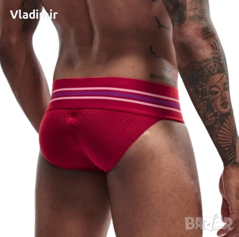 Мъжки слипове с широк ластик , снимка 2 - Бельо - 53192752