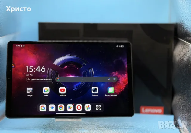 ГАРАНЦИОНЕН!!! Lenovo Legion Tab (8.8”, Gen 3), 16GB RAM, 512GB, Snapdragon 8 Gen 3, 165Hz, Black, снимка 2 - Таблети - 55984623