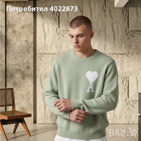 Мъжки Пуловери 100% памук , снимка 3 - Пуловери - 52466400