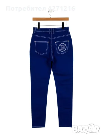 Дънки Balmain 34 размер, снимка 5 - Дънки - 55787171