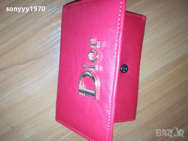 DIOR RED-ВНОС FRANCE 0407231925, снимка 11 - Портфейли, портмонета - 41448302