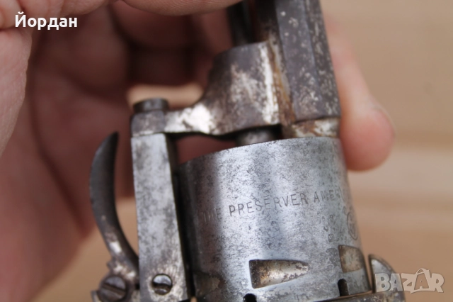 Белгийски револвер ''Лефоше''  с надпис ''USA'', снимка 12 - Други ценни предмети - 52755167