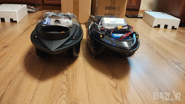 Продавам лодка за захранка Flytec V080със сонар,GPS система, дистанционно управление с LCD дисплей., снимка 9 - Въдици - 53392457