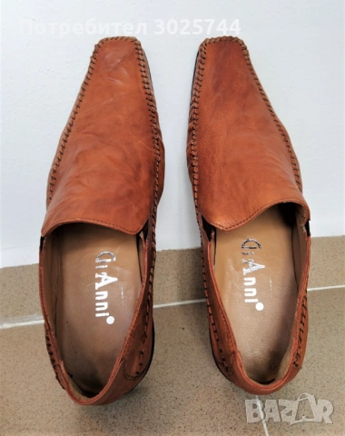 Кожени обувки GiAnni, размер 41, снимка 2 - Официални обувки - 53569101