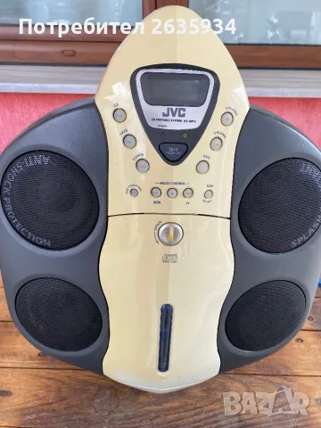 JVC backpack Boombox комбайн  			