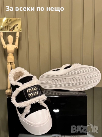 Miu Miu Дамски Маратонки🔝Дамски Спортни Обувки Миу Миу - 2 Налични Цвята Код E864, снимка 9 - Маратонки - 51752351