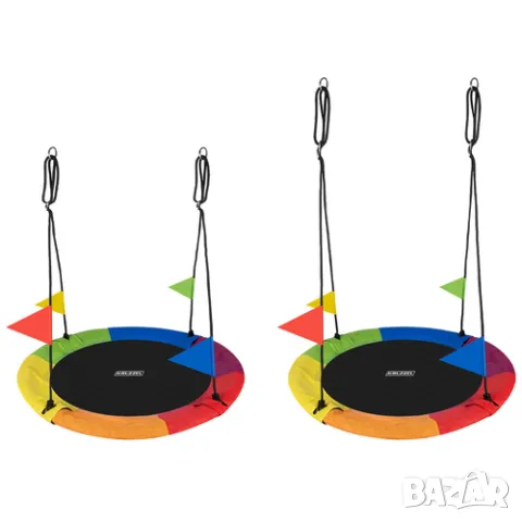 Детска люлка гнездо / Градинска люлка тип щъркелово гнездо - 110см, снимка 6 - Други - 50377764