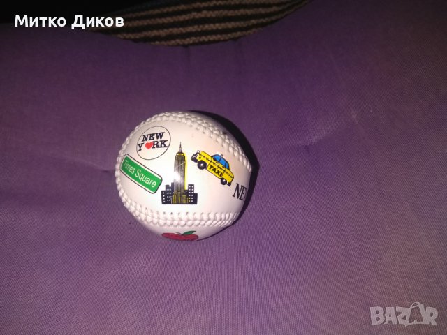 Бейзболна топка Ню Йорк нова