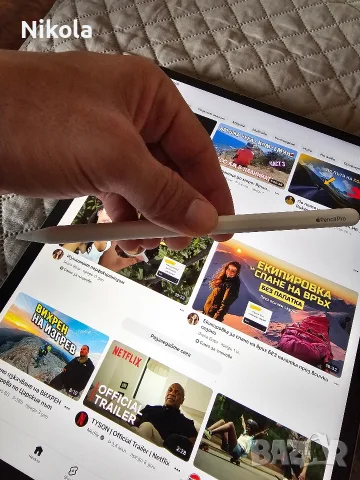 Ipad air 13 M3 + apple pencil pro с гаранция , снимка 2 - Таблети - 56234810