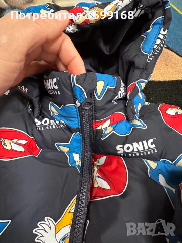 Детско яке соник , снимка 4 - Детски якета и елеци - 52511896