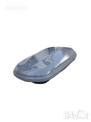 Автобокс Аутобокс Кутия Багажник за Автомобил 380л сив 152х70х35см