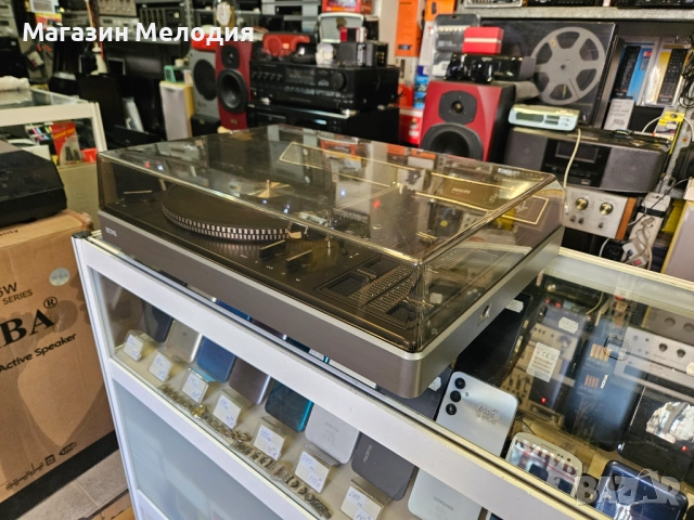 Грамофон Philips 574 Type - 22 AF 574/00 В отлично техническо и визуално състояние. Има вграден усил, снимка 16 - Грамофони - 52638817