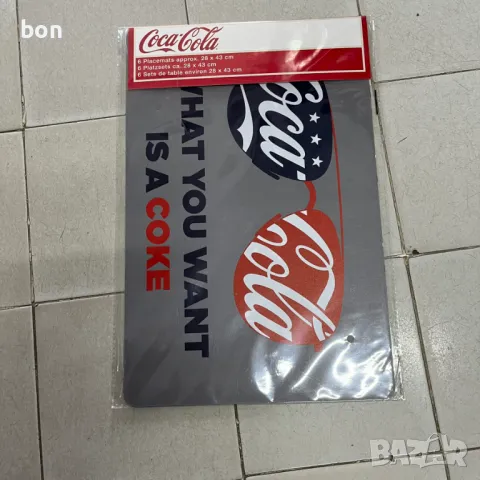 Подложки за сервиране COCA-COLA, снимка 2 - Аксесоари за кухня - 48405912