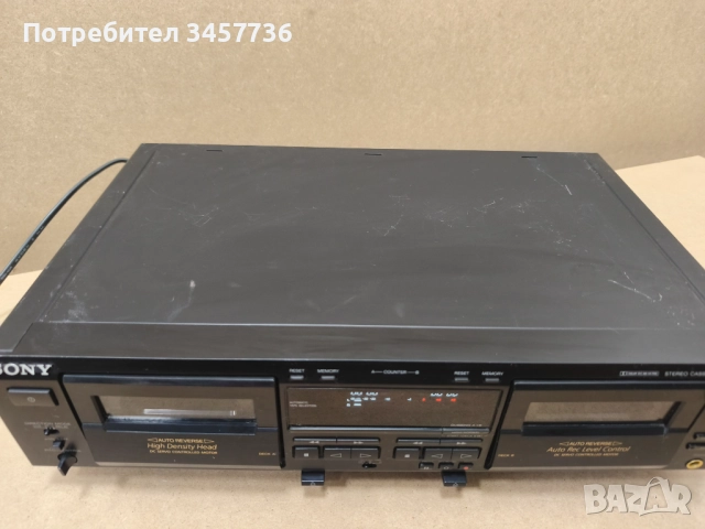 Дек Sony TC-WE 525 за ремонт, снимка 7 - Декове - 52641949