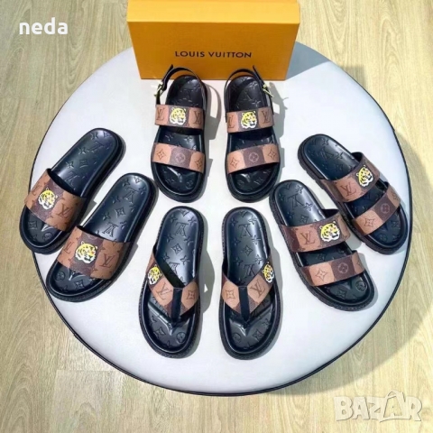 LV 2022 (реплика) 0001, снимка 6 - Мъжки чехли - 36073591