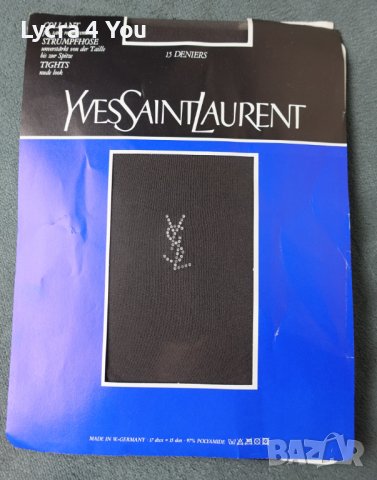Yves Saint Laurent S/M (38-40) 15 ден луксозен дамски чорапогащник , снимка 3 - Бельо - 41948760