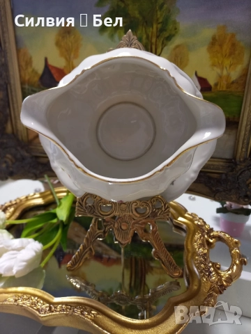 Сосиера, ретро порцелан, снимка 2 - Сервизи - 51840907