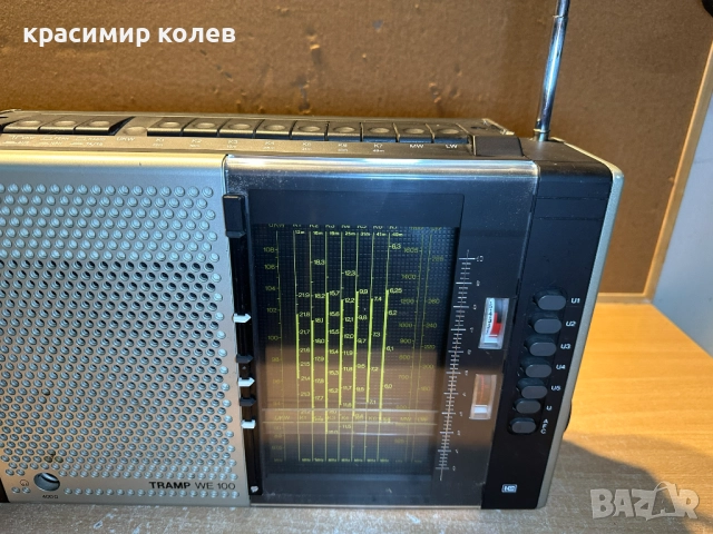 радиоприемник "HGS Electronic Tramp WE 100 Julia Stereo World Receiver", снимка 4 - Радиокасетофони, транзистори - 52665048