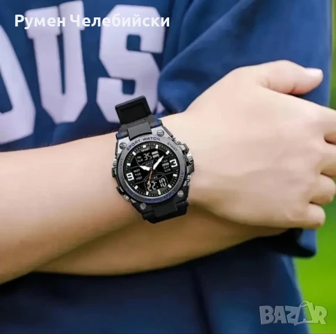 Водоустойчив часовник , снимка 6 - Мъжки - 51244134