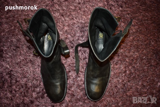 BELSTAFF Men's Leather Boots 46, снимка 2 - Мъжки боти - 34407955