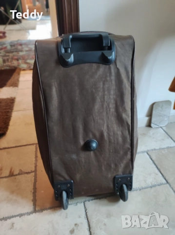 Голяма спортна чанта за пътуване с колелца и дръжка, тип куфар, снимка 11 - Чанти - 52940082