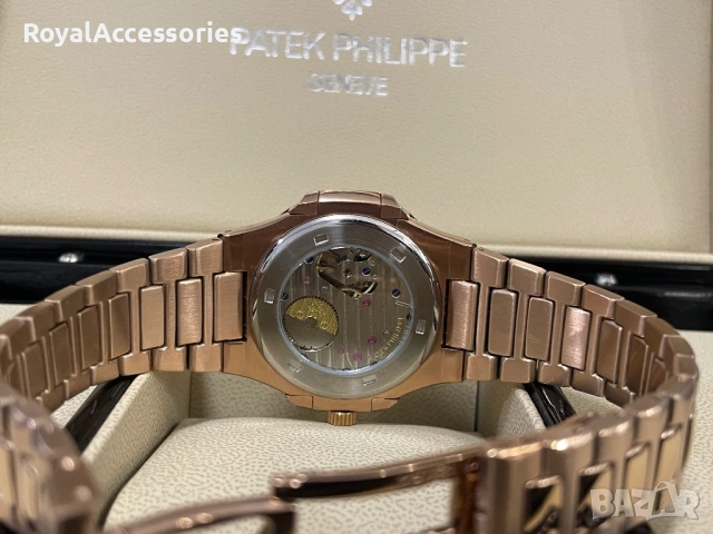 Patek Philippe nautilus chocolate dial, снимка 4 - Мъжки - 52485466