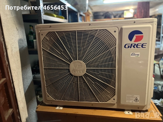 Заглавие: Климатик Gree – инвертор, за големи помещения, ползван само 1 година, снимка 9 - Климатици - 52483622
