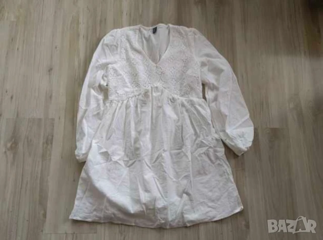 Бяла рокля S р-р , снимка 8 - Рокли - 50761719