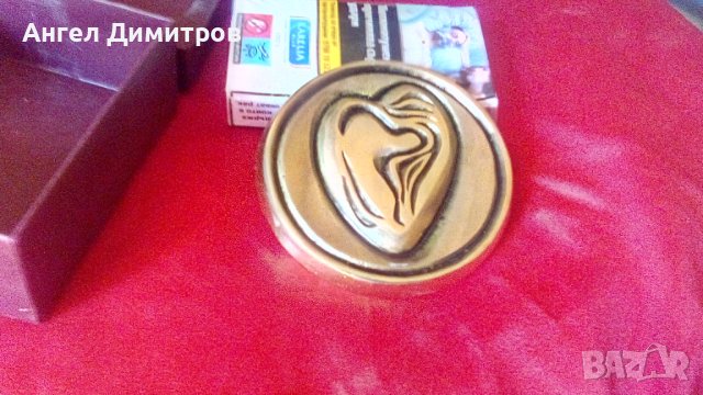 40 г НКБ месингов плакет , снимка 5 - Антикварни и старинни предмети - 41992559