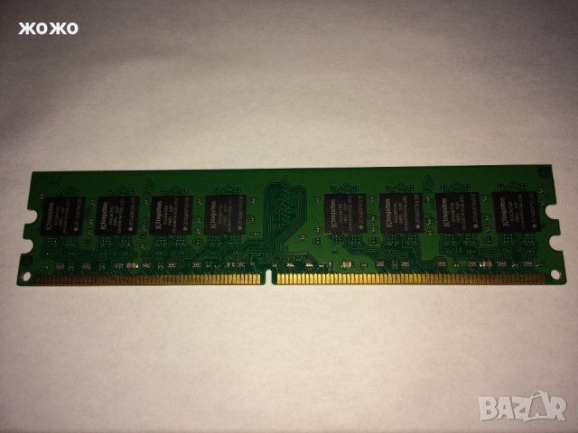 Рам памет RAM Kingston модел kvr800d2n5/1g 1 GB DDR2 800 Mhz, снимка 2 - RAM памет - 34479144