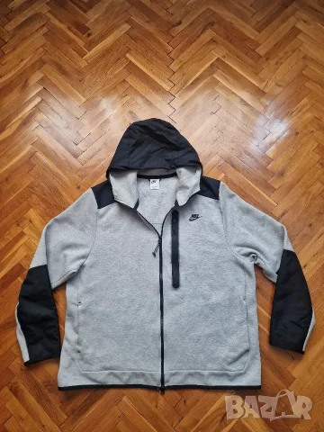Страхотно мъжко спортно горнище яке NIKE TECH FLEECE размер 2ХL , снимка 8 - Спортни дрехи, екипи - 55982182