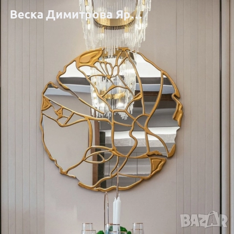 Дизайнерско луксозно огледало, снимка 4 - Декорация за дома - 52561918