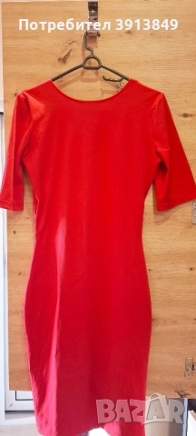 Дамска червена рокля