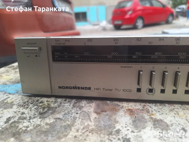 Радио тунер Nordmende , снимка 4 - Радиокасетофони, транзистори - 55733337