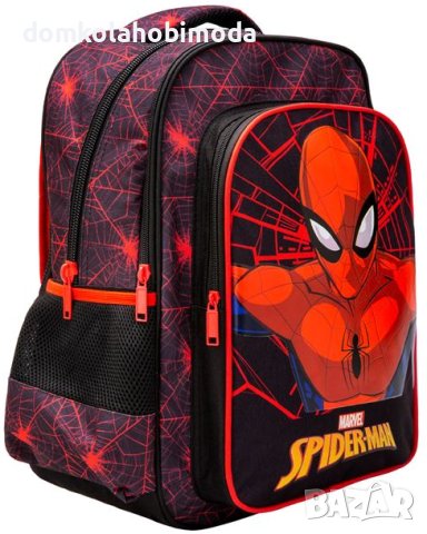 Ученическа Раница Спайдърмен,31х20х44см, снимка 3 - Ученически пособия, канцеларски материали - 41771472