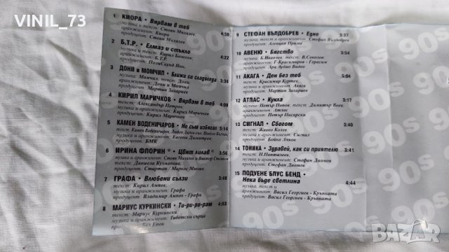 Най-Големите Български Хитове Top 15 Част 1, снимка 3 - Аудио касети - 42259518