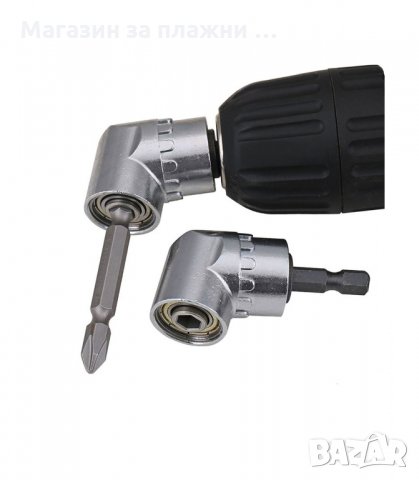 ЪГЛОВ АДАПТЕР ЗА ВИНТОВЕРТ И БОРМАШИНА - код  3061, снимка 3 - Винтоверти - 34137735